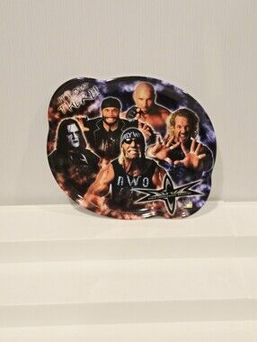 WCW "It's Out There" Plastic Kitchen Plate 1999 Collectors Item Rare Vintage